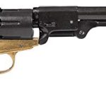 Der beste Schreckschussrevolver Revolver Colt Navy 1851 USA Nachbildung/Replik Unisex Erwachsene Schwarz