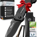BERGKVIST® K10 Klappmesser für Outdoor & Survival [Zweihandmesser]