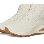 Der beste Winterschuh für Damen Skechers Damen Uno Rugged Fall Air Winter Boots, Natural Durabuck Faux Fur, 39 EU
