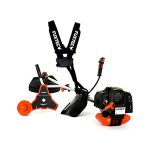 Die beste Benzin-Motorsense FUXTEC Benzin Motorsense FX-MS152 mit 52 cc, 2in1 Multitool , Profi-Tragegurt und 3 PS Leistung Trimmer Rasentrimmer Freischneider fs Faden 2-Takt, getestet in der Oberklasse mit Note 1,4 Easy Starter