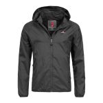 Die beste Regenjacke zum Wandern Höhenhorn 25F1-3 Rigi Herren Regen Jacke Outdoor Rain Freizeitjacke Schwarz Gr L
