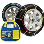 Die besten Schneeketten Goodyear Satz von 2 x 9mm Metall Auto Schneeketten Größe 100 mit automatischem Spanner