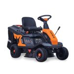 Der beste Rasentraktor für große Flächen FUXTEC Aufsitzmäher FX-RMR66 • eStart • 66 cm Schnittbreite • 6PS • 150 L