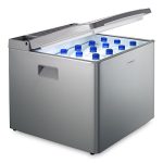 Die beste Kühlbox mit Gaskartusche DOMETIC 9105203764 CombiCool RC 1205 GC - lautlose, elektrische Absorber-Kühlbox mit Platz für Gaskartusche, 40 Liter, 12 V und 230 V für Auto, LKW und Steckdose