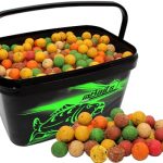 Die besten Boilies Magic Baits Boilie Mix im Eimer 4 Kg Futterboilies Feeder Boilie Karpfenboilies Carp Baits