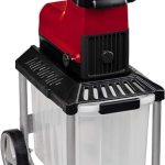 Der beste Häcksler für Laub Einhell Elektro-Leisehäcksler GC-RS 60 CB (2800 W, max. 45 mm Aststärke, Schneidwalze, große Trichteröffnung, Drehrichtungsumschalter, transparente 60 L Fangbox, integrierter Sicherheitsschalter)
