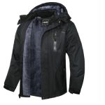 Die beste Skijacke für Herren LZLER Winterjacke Herren Skijacke Snowboardjacke Wasserdicht Funktionsjacke Windbreaker Kapuze Winter Coat Snowboardjacke