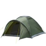 Das beste 2-Personen-Zelt Zelt 2-4 Personen,Zelte Camping Zelt mit Vorzelt,5000mm wasserdichte Campingzelt für Reise Trekking Garten Kuppelzelt Ultraleichte Familienzelt Festivalzelt