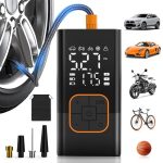 Die beste Akku-Luftpumpe SFGSUP Elektrische Luftpumpe, Kabellose akku Reifenpumpe & Fahrradpumpe
