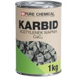 Das beste Mittel gegen Maulwürfe CHOSA - Karbid 1kg - Carbid Steine - Kabit Kabitt karbitt Karbit Stein - Verwendung in Karbidlampen - eine stabile Metalldose – Die Verpackung schützt vor Feuchtigkeit – dichter Verschluss (1kg)
