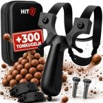 Die beste Jagdschleuder HITX® Profi Steinschleuder mit Super Grip Griff - Zwille für Erwachsene