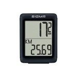 Der beste Fahrradcomputer SIGMA BC 5.0 WR | kabelgebundener Fahrradcomputer mit 5 Funktionen