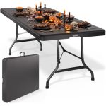 Die besten Campingtische CASARIA Gartentisch 180x75cm Klappbar