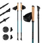 Die besten Nordic-Walking-Stöcke KADVA Nordic Walking Stöcke Luna - Verstellbar 69-135 cm