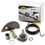 Area1 Kickstarter Reparatur-Set (Ritzel/Mitnehmer/Feder) GY6 50ccm China 4Takt Roller. Kompatibel mit Explorer AGM RS Yiying 50QT/139QMA/QMB