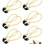 Der beste Gummi für die Schleuder KGDUYC 6 Stück Slingshot Gummi,Schleuder Gummiband,Slingshot Gummibänder,Ersatzgummi Steinschleuder,Gummibänder für Schleuder,Gummibänder Passen für Die Meisten Schleudern,für Jagdkatapulte ImFreien