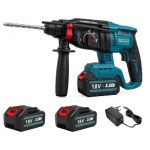 Der beste Akku-Bohrhammer Akku Bohrhammer SDS Plus, Kompatibel mit Makita 18V Akku, 3-in-1 Modus
