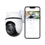 Die beste Outdoor-Überwachungskamera Tapo C530WS 360° Überwachungskamera Außen, 3K 5MP, Starlight Farbe Nachtsicht, KI-Erkennung, Bewegungsverfolgung, WLAN oder Ethernet, microSD-Karte bis zu 512 GB