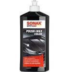 Die beste Politur für schwarze Autos SONAX Polish+Wax Color schwarz (500 ml)