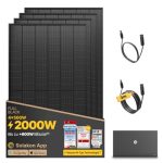 Solakon® 2000W Balkonkraftwerk mit Speicher, Solakon ONE mit 2,11 kWh