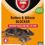 Das beste Rattengift Protect Home Ratten & Mäuse Blocker, Granulat, Vertreibt zuverlässig mit Sofortwirkung und bis zu 2 Monate Dauerwirkung, 300 g