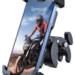 Die beste Handyhalterung fürs Motorrad Lamicall Handyhalterung Motorrad, Handyhalter Fahrrad Lenker Halter Scooter
