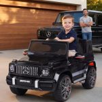 Die besten Geländewagen Actionbikes Motors Kinder Elektroauto Mercedes AMG G63 Lizenziert (Schwarz)